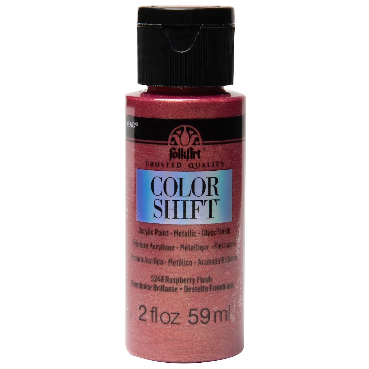 12 Pack: FolkArt® Color Shift™ Gloss Finish Metallic Acrylic Paint